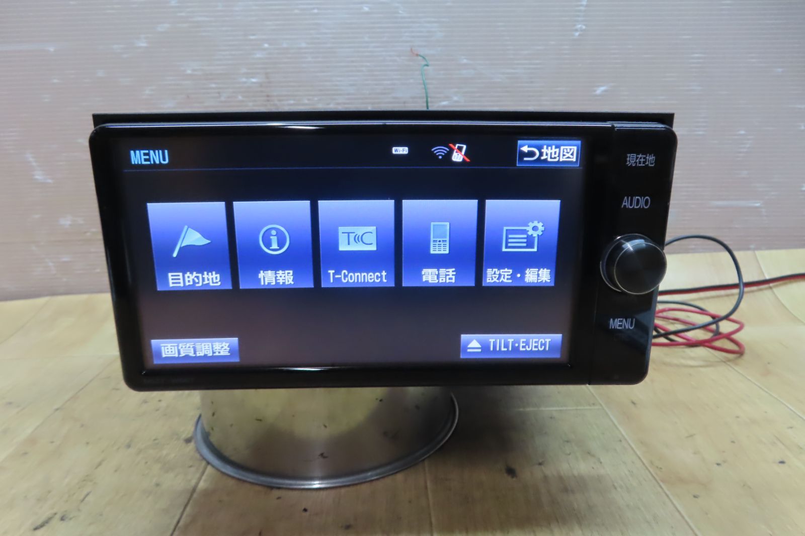トヨタ純正　NSZT-W66T タッチパネル正常☆動作保証付☆F2467/トヨタ純正 NSZT-W66T SDナビ