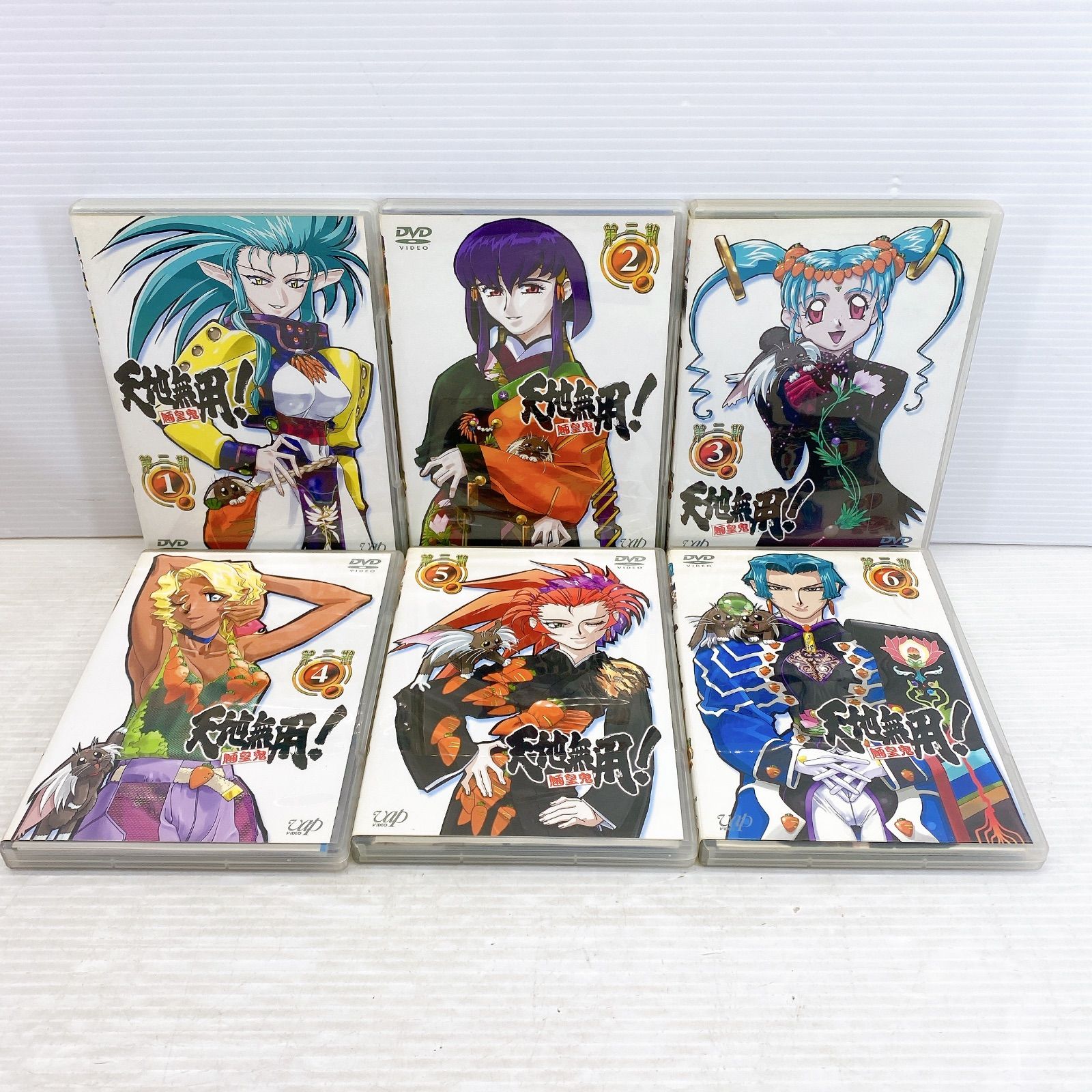 ☆アニメDVD 天地無用 ! 魎皇鬼 第三期 DVD 全6巻セット 中古品