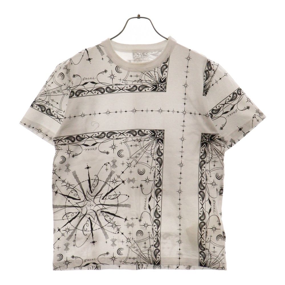Sacai (サカイ) Dr.Woo Bandana Print T-Shirt バンダナ Sacai (サカイ) Dr.Woo Bandana Print T-Shirt バンダナ