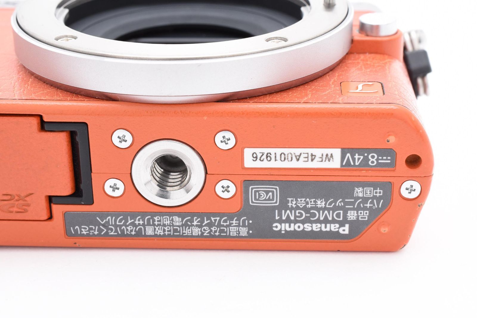 中古】Panasonic パナソニック LUMIX DMC-GM1 オレンジ ミラーレス一眼