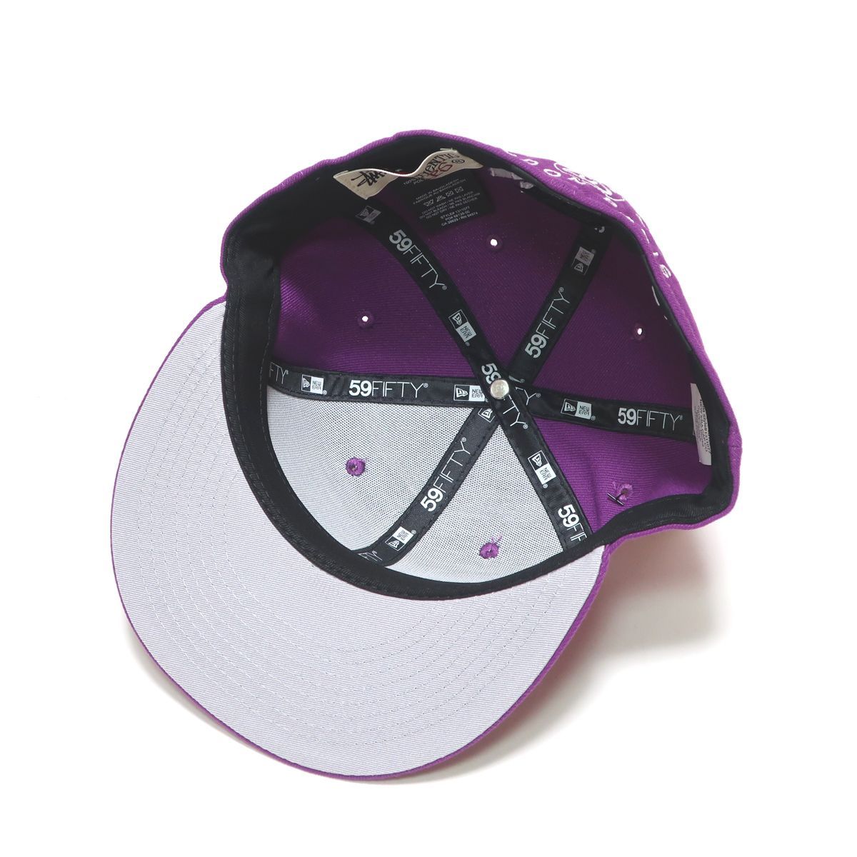 22FW STUSSY WORLD TOUR NEW ERA CAP GRAPE 7 1/4 (57.7cm) 1311077