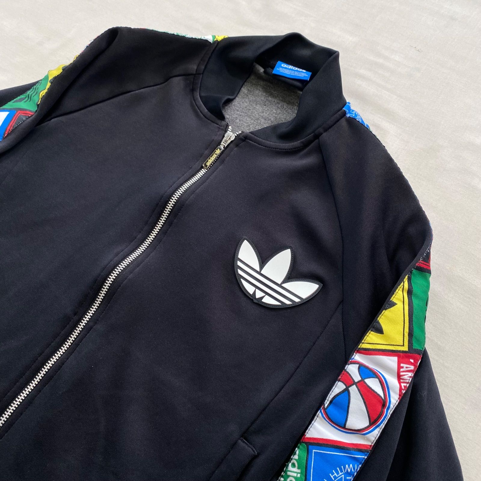 adidas アディダス トレフォイル ジップアップ トラックジャケット XXL adidas Originals アディダス トレフォイル FC トラック トップ