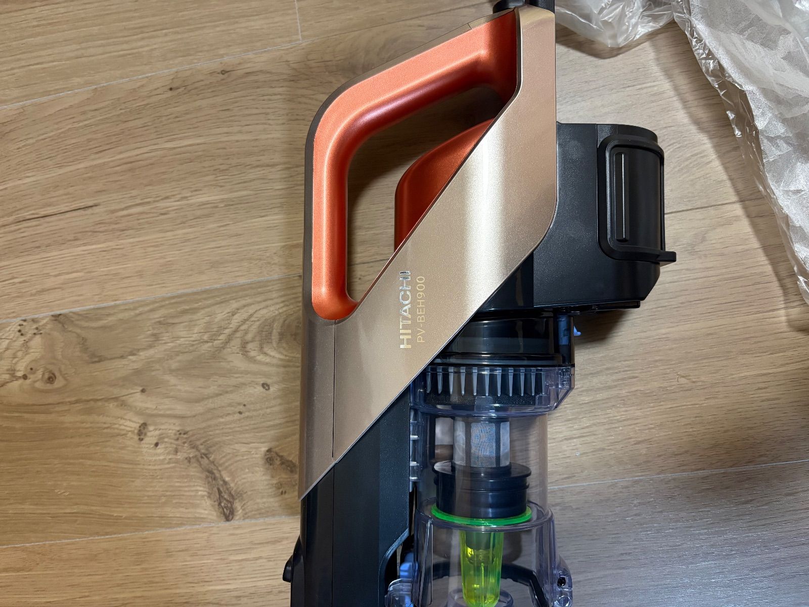 ♥品 HITACHI 日立 コードレススティッククリーナー PV-BEH900N シャンパンゴールド 掃除機 18年製