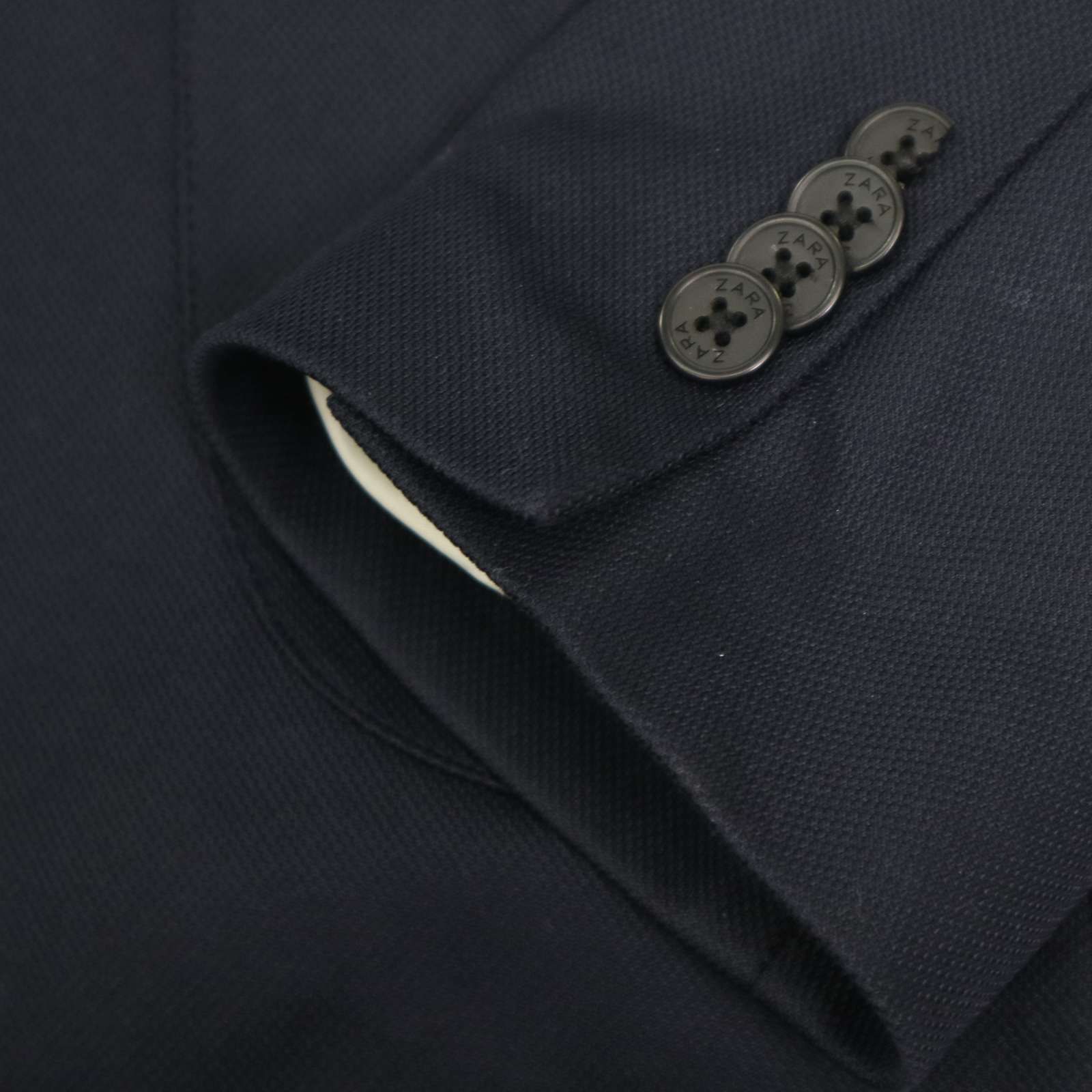 ZARA MAN ザラ マン 通年 総裏☆ アンコン テーラード ジャケット Sz 