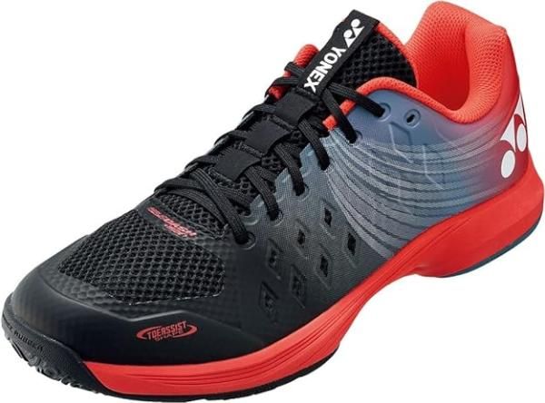 【新品・5営業日で発送】YONEX ヨネックス パワークッションエアラスダッシュ4WGC (SHTAD4WG) 色 : コーラルレッド／BK サイズ : 27.0 