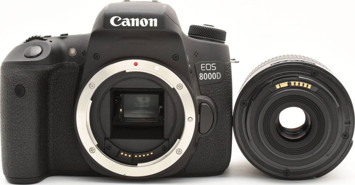 G09[6636C]☆ほぼ未使用☆ Canon EOS 8000D レンズキット