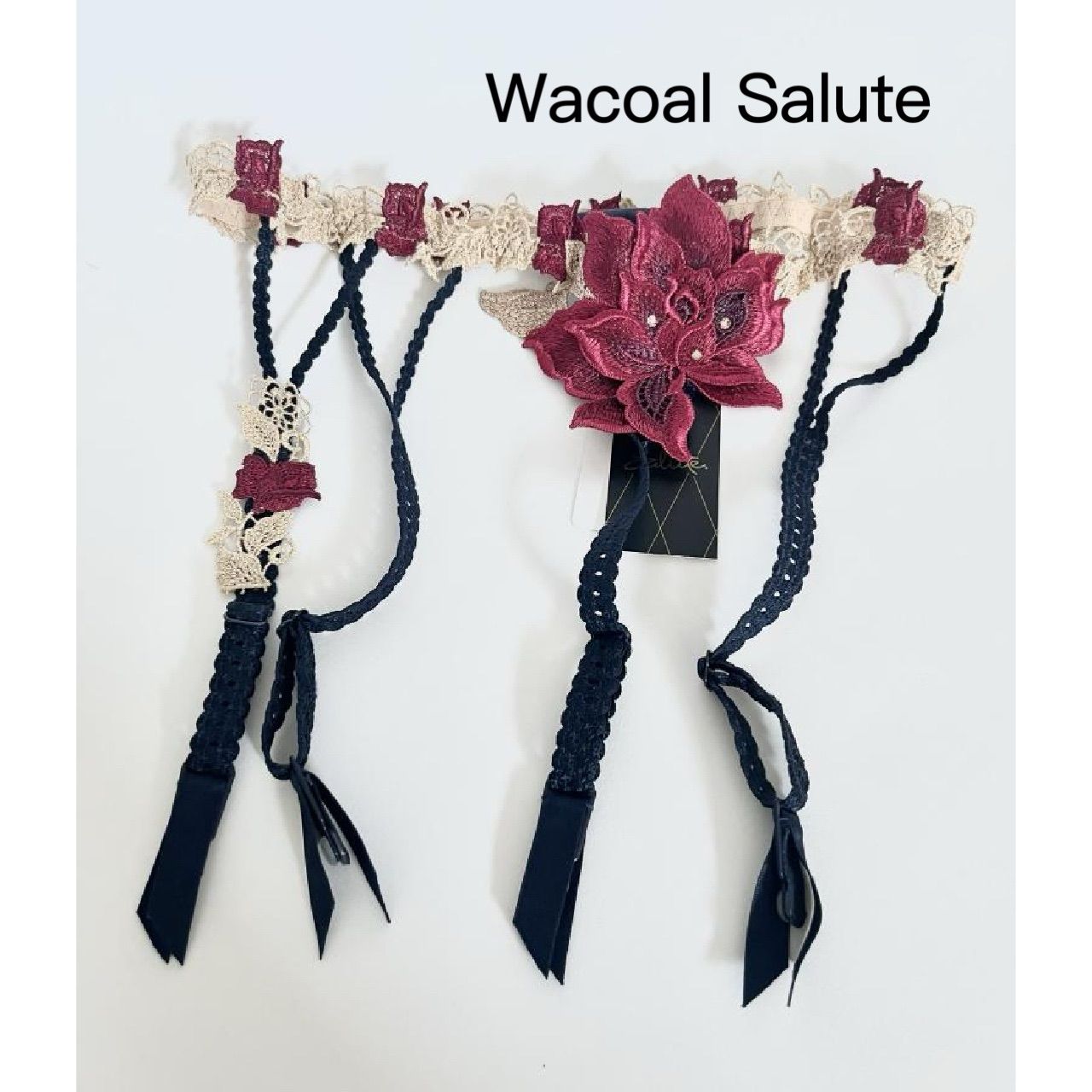 発売コレクション Wacoal Salute ワコールサルート 90G オペラ座の怪人 ガーターベルト 2025年製 日本製 M ランジェリー 下着 送料込み 6456887