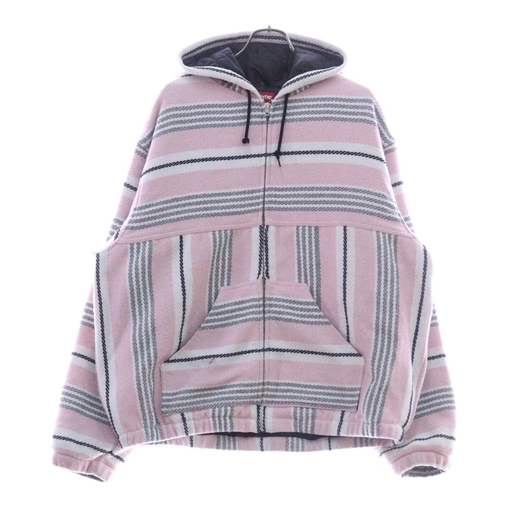 SUPREME (シュプリーム) 25SS Woven Stripe Hooded Jacket