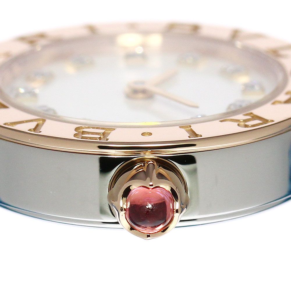 ブルガリ BVLGARI BBP23SG ブルガリブルガリ 12Pダイヤ PGコンビ