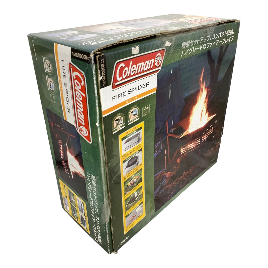 未使用開封品】 コールマン Coleman 焚き火台・ファイヤースパイダー