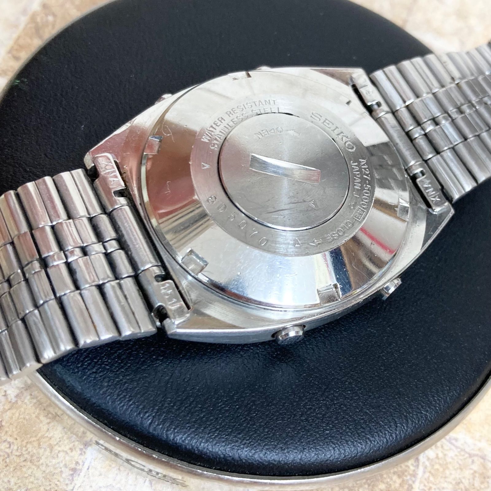 希少】不動 SEIKO セイコー A127-5000 デジタル クォーツ クロノグラフ