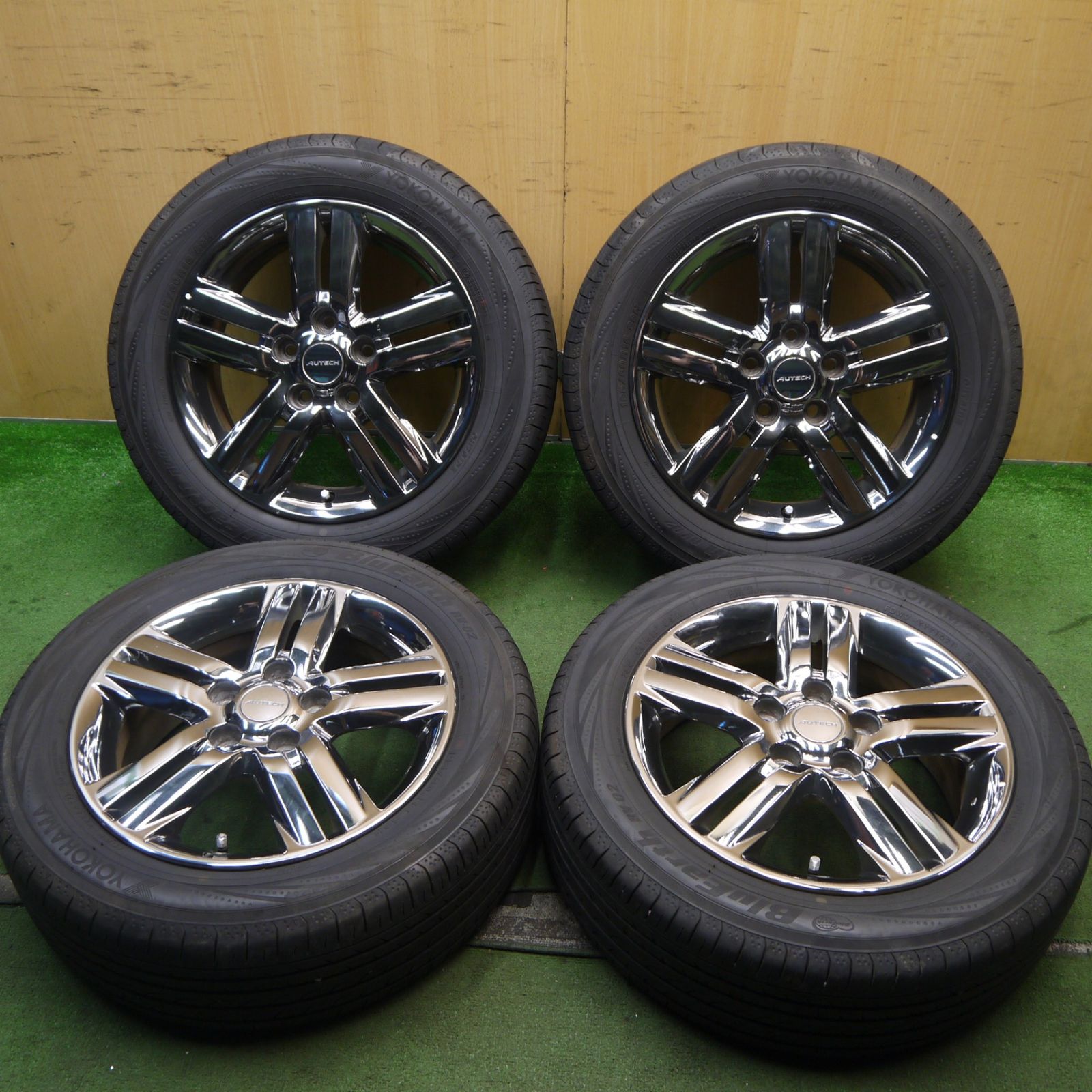 トヨタ純正16インチアルミホイール195/60R16ノーマルタイヤ付き４本SET 中古 タイヤ×アルミ】195/60R16 89H 4本セット ￥36,190