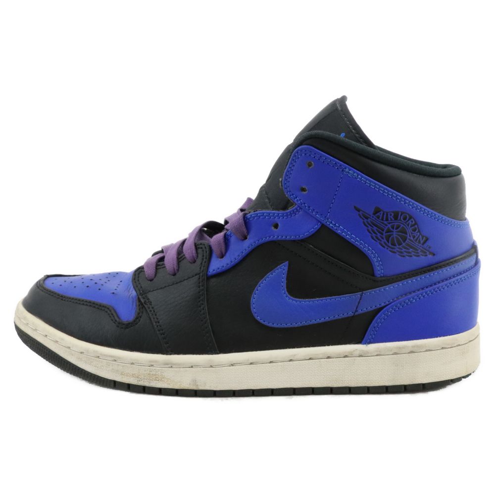 NIKE (ナイキ) AIR JORDAN 1 MID HYPER ROYAL 554724‐077 エア
