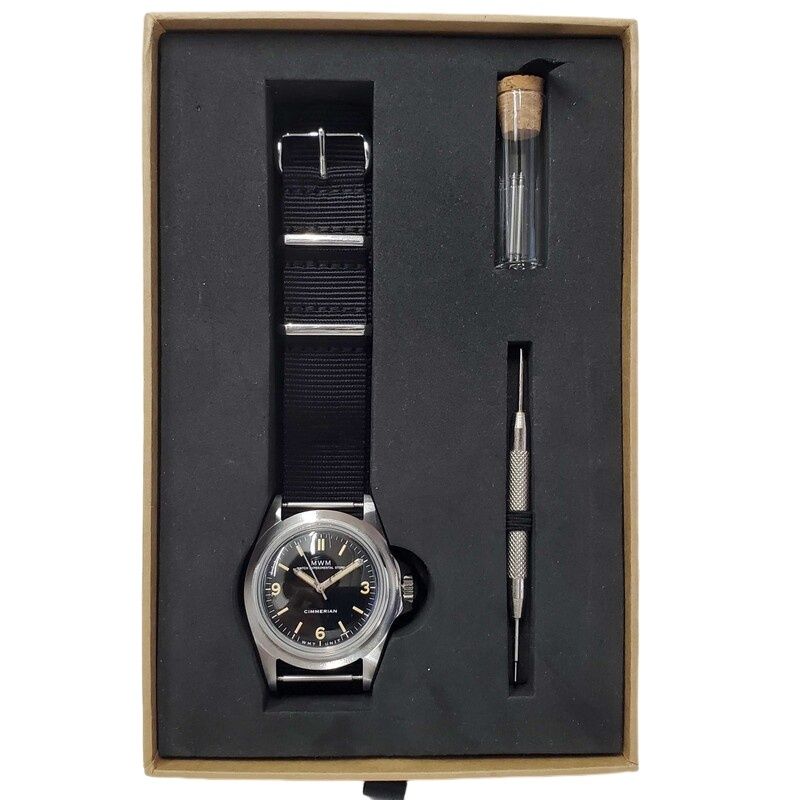 WMT CIMMERIAN ROYAL MARINE 1950 腕時計 メンズ 自動巻き ブラック  