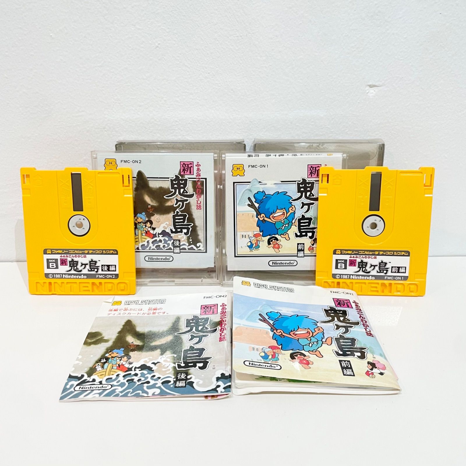 69 ふぁみこんむかし話 新鬼ヶ島 前編 後編 セット ファミコン