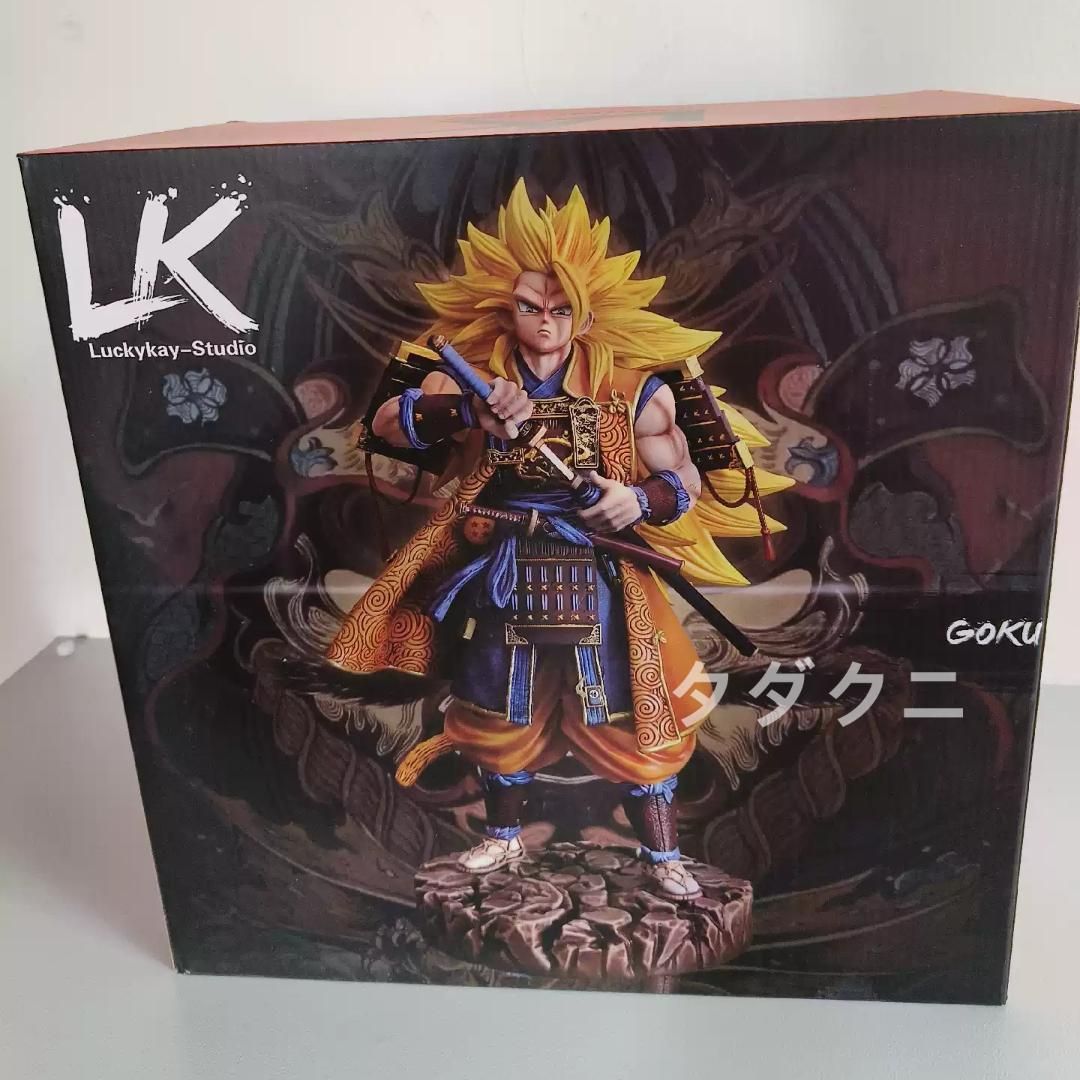 ドラゴンボール 悟空 超サイヤ人3 武士 フィギュア ガレージキット
