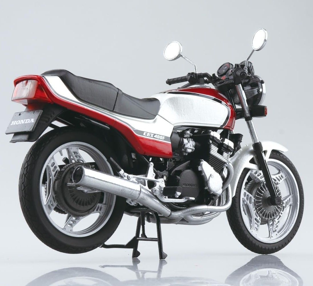1/12 ホンダ Honda CBX400F パール/キャンディレッド アオシマ製スカイ