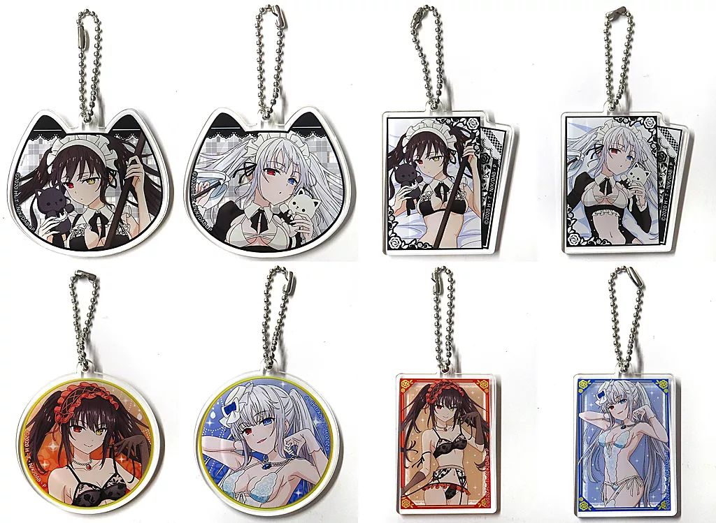 中古】キーホルダー 全8種セット アクリルキーホルダー 「くじ