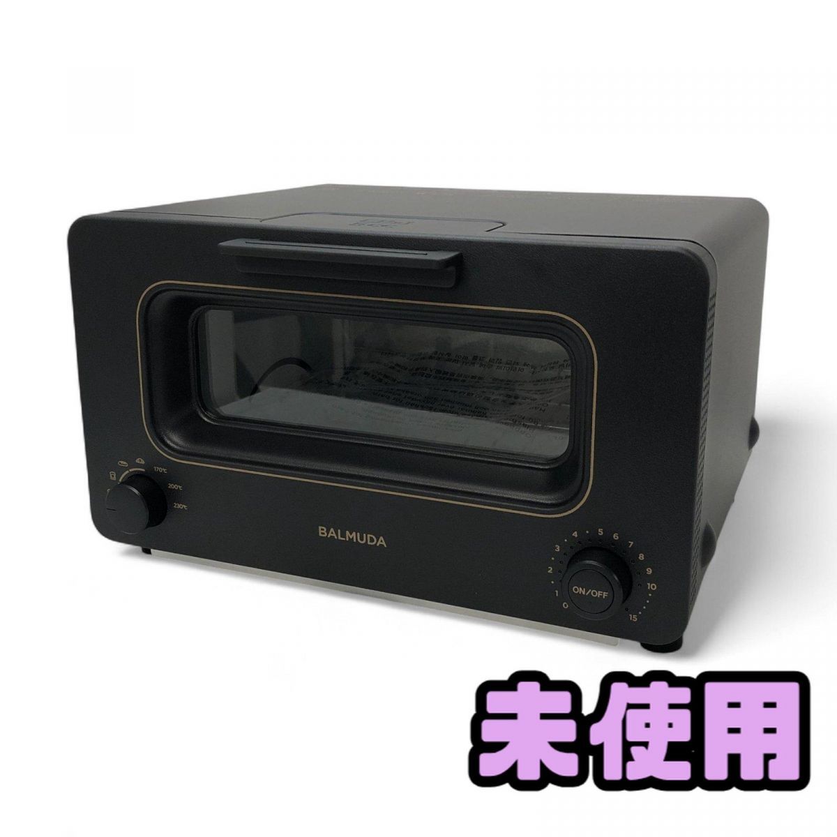 BALMUDA トースター ブラック BALMUDA The Toaster ブラック K11A-BK |キッチン用品通販サイト