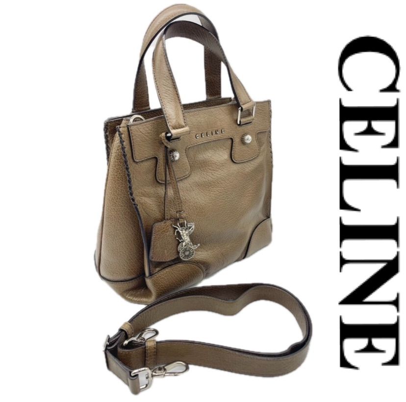 限定価格 セリーヌ 注文 CELINE 2wayショルダーバッグ ハンドバッグ 