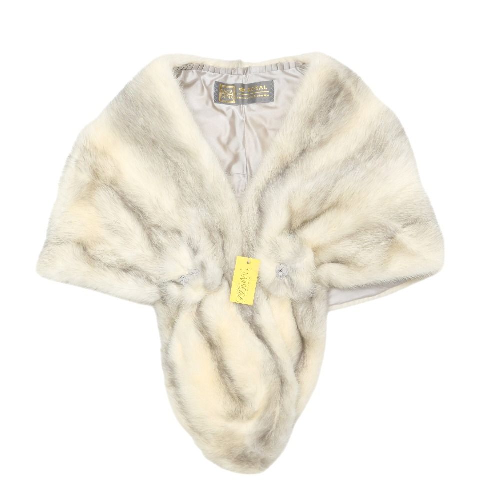 □美品□SAGA MINK ROYAL サガミンクロイヤル ストール
