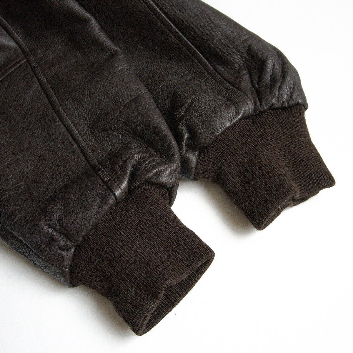 美品/希少✨VAN JACKET スタジャン　オールレザー　ブラック　L 美品】VAN JAC【オールレザー スタジャン】L ヴァン ワッペン