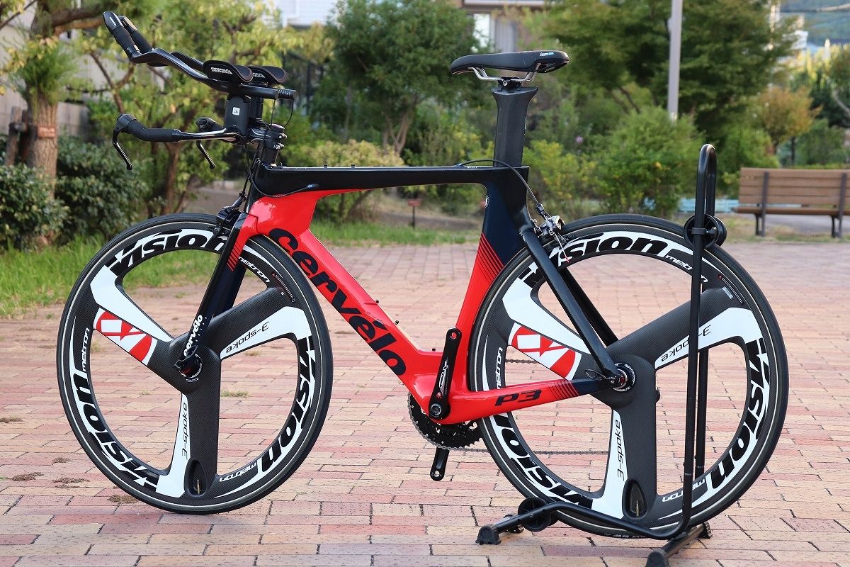 サーヴェロ CERVELO P3 2020年モデル 54サイズ シマノ アルテグラ 6870 MIX DI2 11S カーボン タイムトライアルバイク 芦屋店 BRIGHTFACE_UK