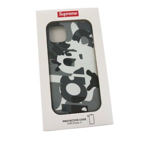 【新品】SUPREME シュプリーム アクセサリー スマホケース CAMO IPHONE CASE カモ アイフォンケース アイフォン11用 新品 古着