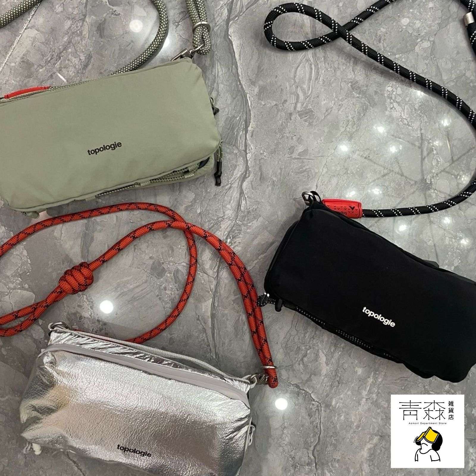 topologie トポロジー ショルダーバッグ バケツバッグ 大容量　カーキ topologie トポロジー ショルダーバッグ バケット型 鞄 グリーン