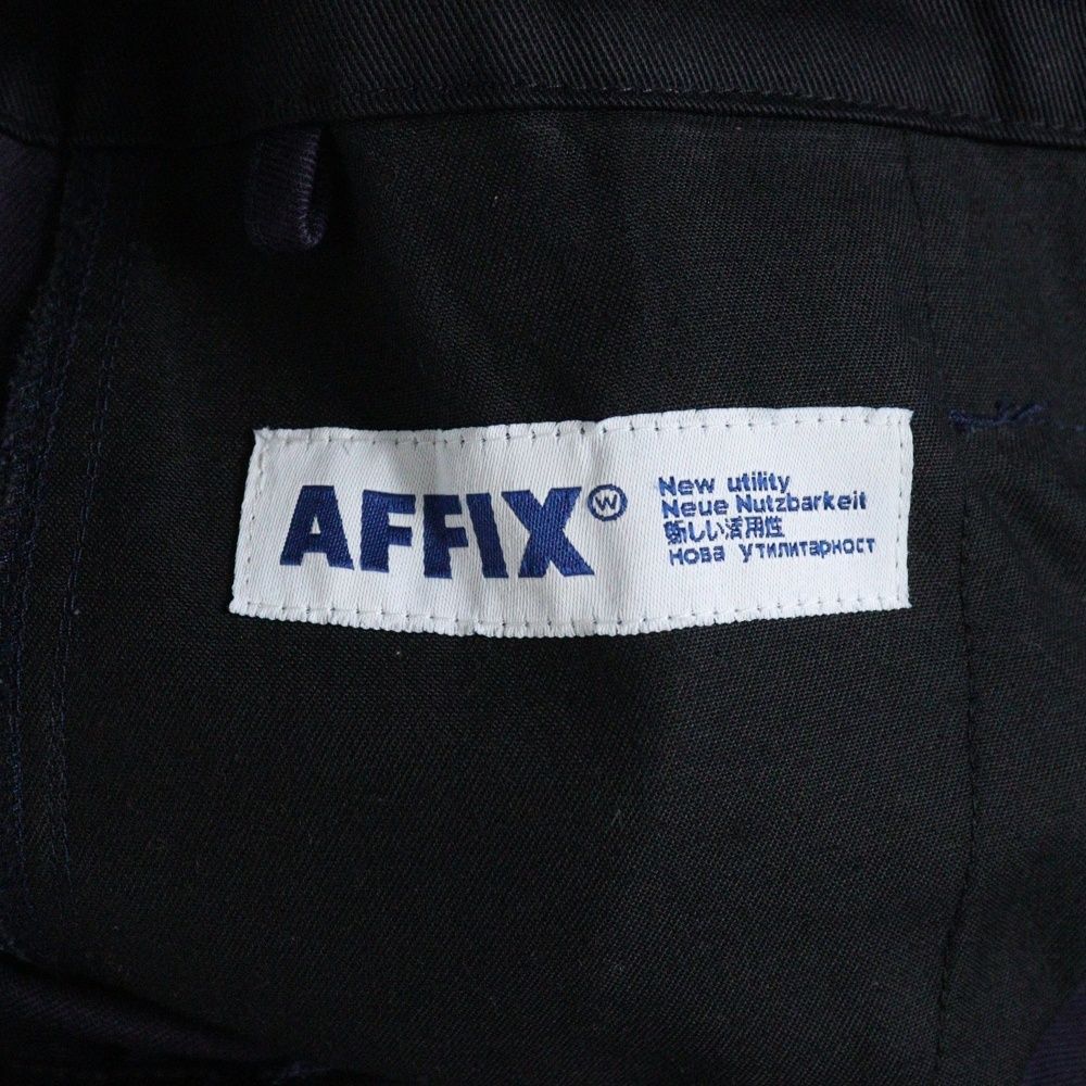  AFFIX アフィックス Navy Field 15 Cargo Pants ネイビーフィールドカーゴパンツ パープル チノパン パンツ