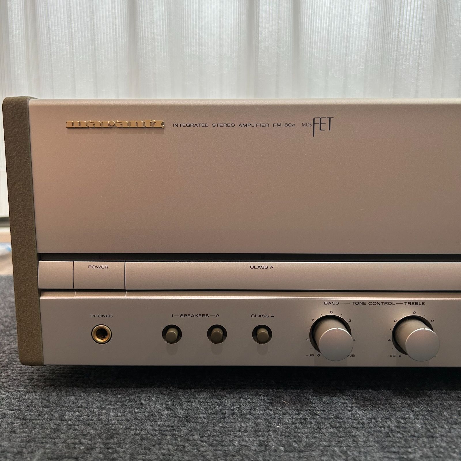美品】marantz マランツ プリメインアンプ PM-80AF - メルカリ