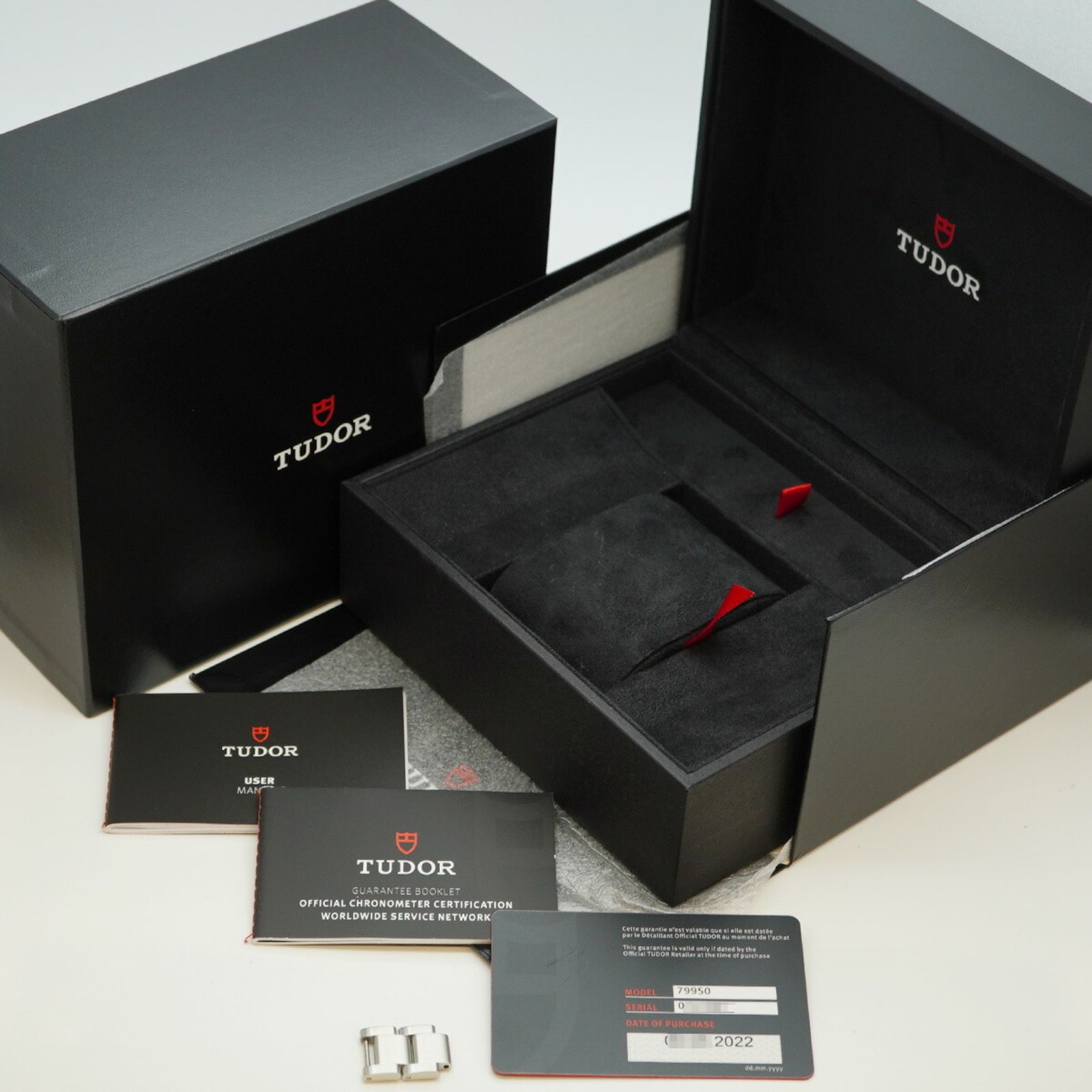 チュードル レンジャー 79950 黒文字盤腕時計 メンズ