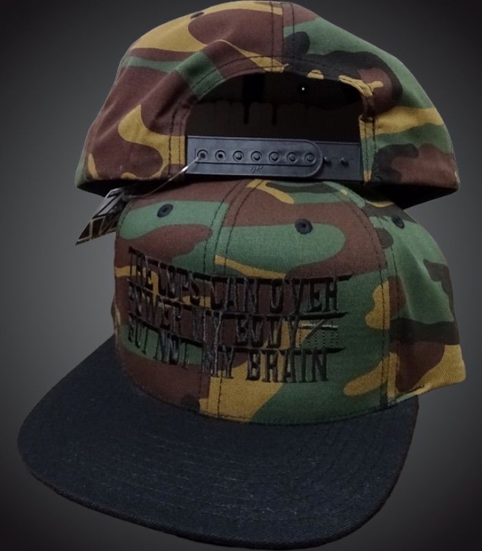 parasite パラサイト スナップバックキャップ (THE COPS CAP) baseball snapback cap カラー：カモ×ブラック×ブラック