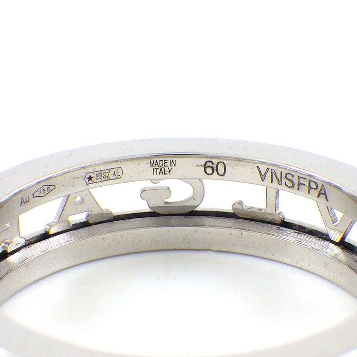✨️極美品✨️ BVLGARI ブルガリ リング 19号 シルバー ロゴ 箱付き ✨️極美品✨️ BVLGARI ブルガリ リング 19号 シルバー ロゴ 箱付き