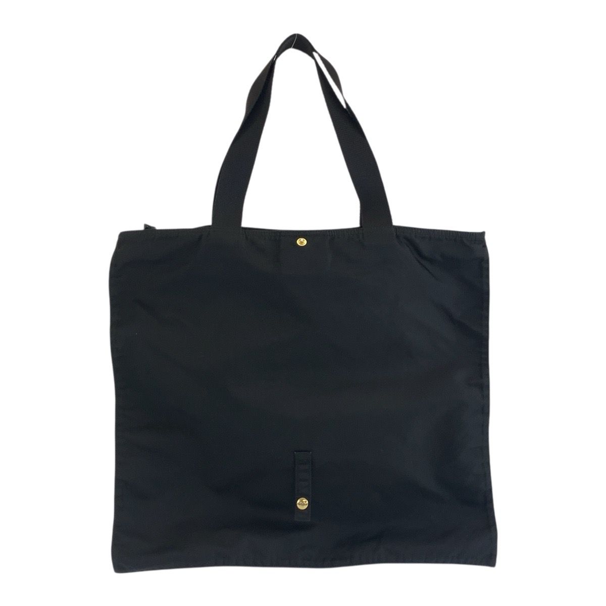 PRADA プラダ チェーン トートバッグ ハンドバッグ 三角プレート 黒色 良品 プラダ メッシュ 三角プレートロゴ ハンド トート バッグ