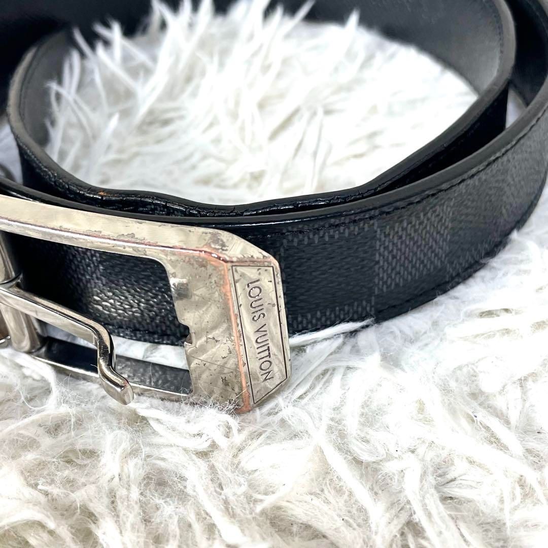 ルイヴィトン ダミエグラフィット ベルト メンズ M6886