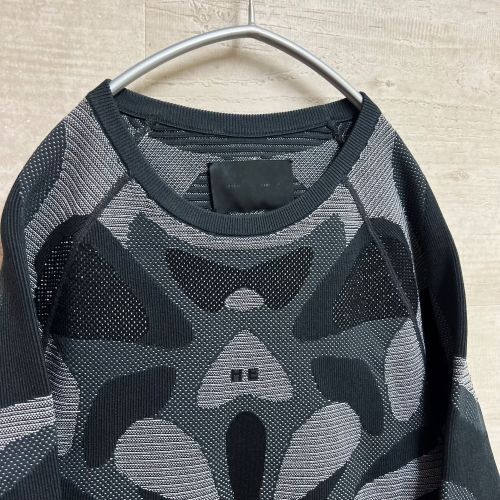 HELIOT EMIL ヘリオットエミル パターンインターシャセーター