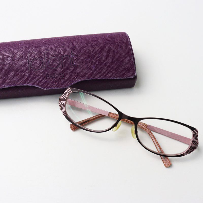 ラフォン JEAN lafont FENOUIL ネイビー×ピンク 未使用品 【公式
