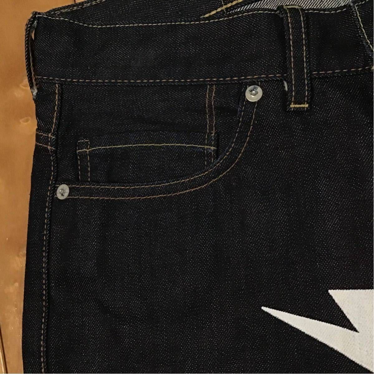 BAPESTA denim ハーフパンツ Sサイズ a bathing ape BAPE sta shorts