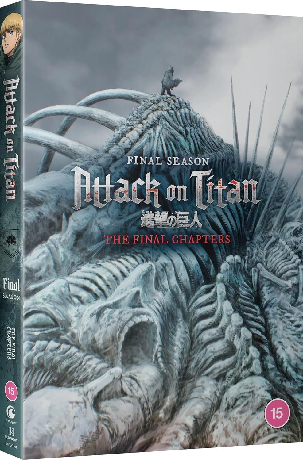 進撃の巨人The Final Season DVD 第3巻　台本　初回限定版 進撃の巨人 4期 The Final Season 完結編 146分 パート3 DVD