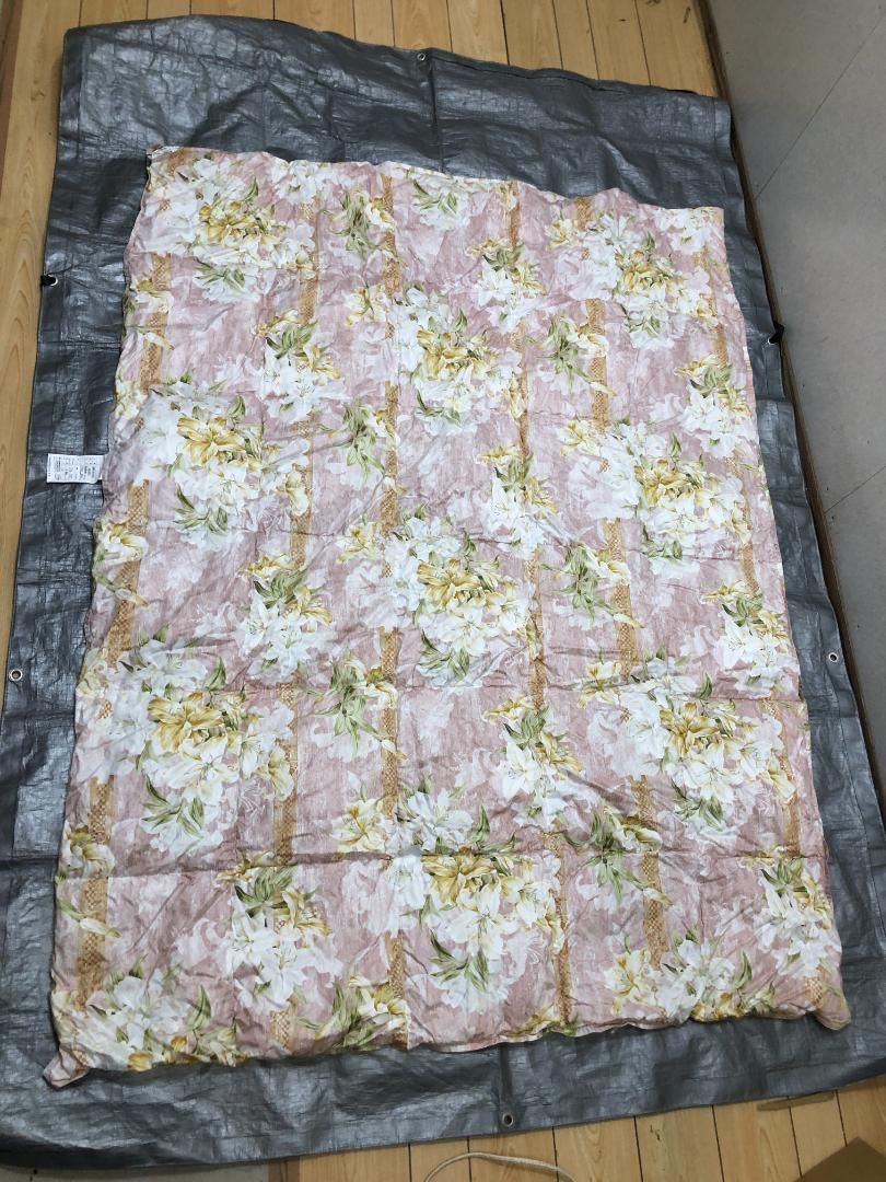 美品 西川産業 羽毛布団 ダウン フェザー 250428-7 - メルカリ