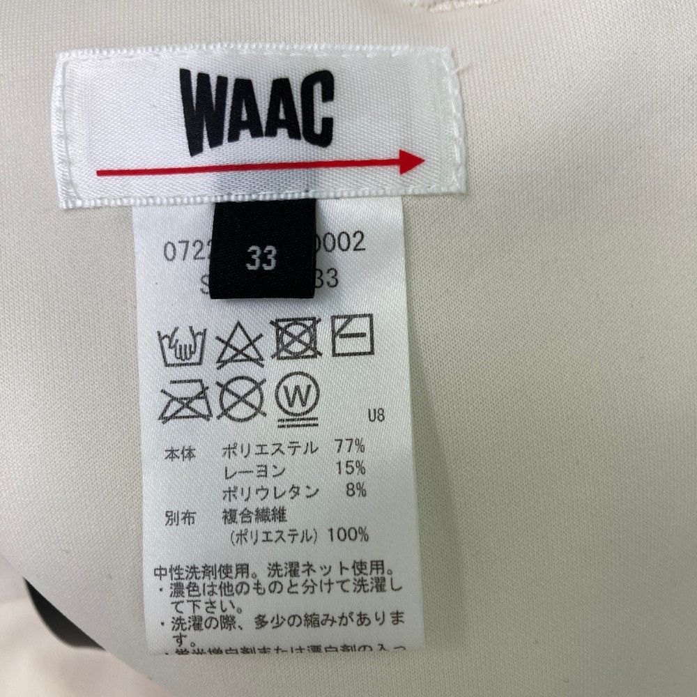 サイズ：33 WAAC ワック 2024年モデル ストレッチ ジョガー