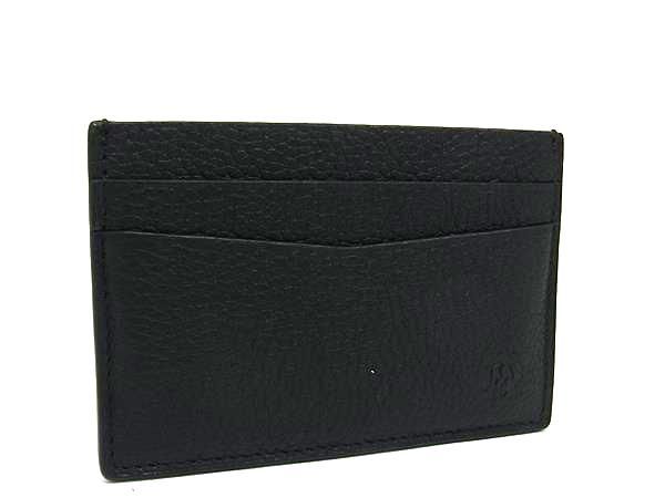 dunhill ダンヒル レザー カードケース カード入れ パスケース 定期入れ メンズ ブラック系 FT0988