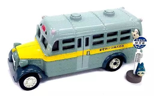 ミニカー　東電鉄バス ボンネットバス(グリーン×イエロー) 「となりのトトロ」 ジブリがいっぱい トミカリミテッドコレクション [0233] 中古】ミニカー 東電鉄バス ボンネットバス(グリーン×イエロー