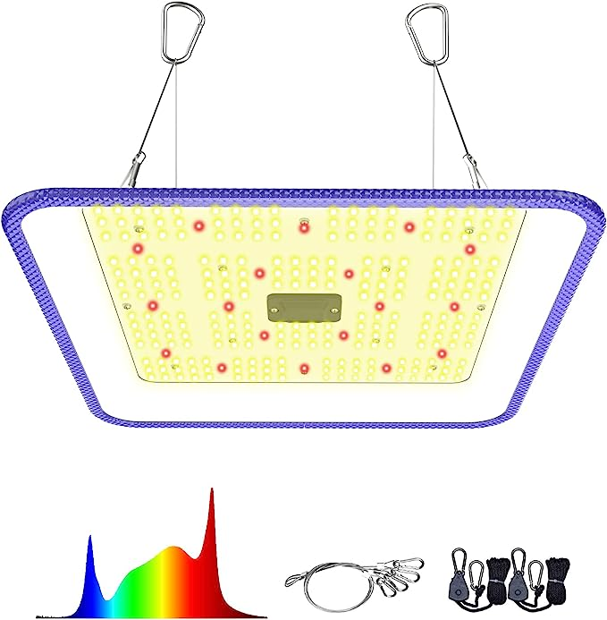 ブルー Hipargero植物育成ライト LED FC-600植物用ledライト家庭菜園