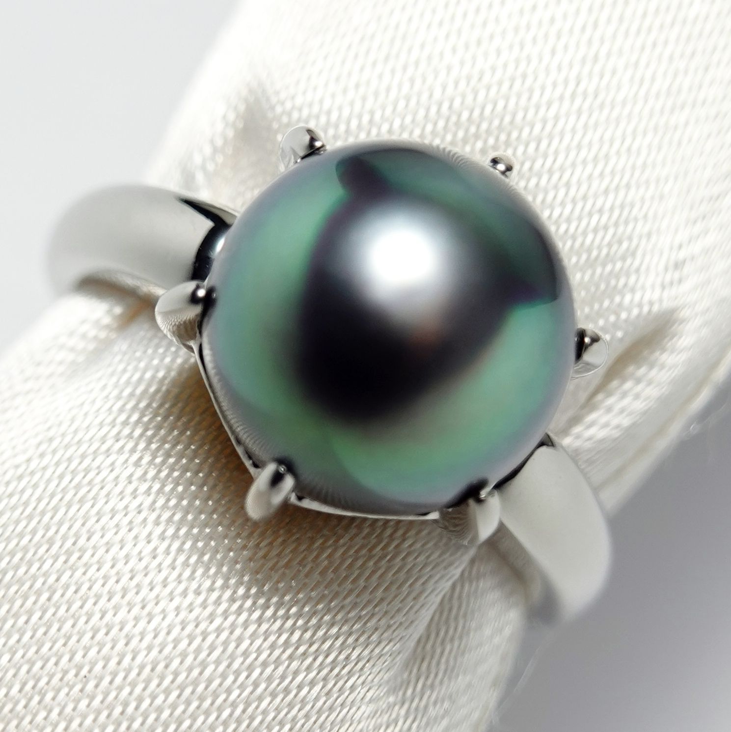 TASAKI タサキ 田崎真珠 南洋黒蝶真珠 約9.7mm Pt900 リング - メルカリ
