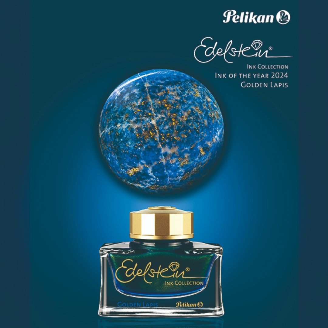 【国内未発売】ペリカン エーデルシュタイン 50ml ゴールデンラピス 限定 限定品】PELIKAN ペリカン エーデルシュタイン Ink of the Year