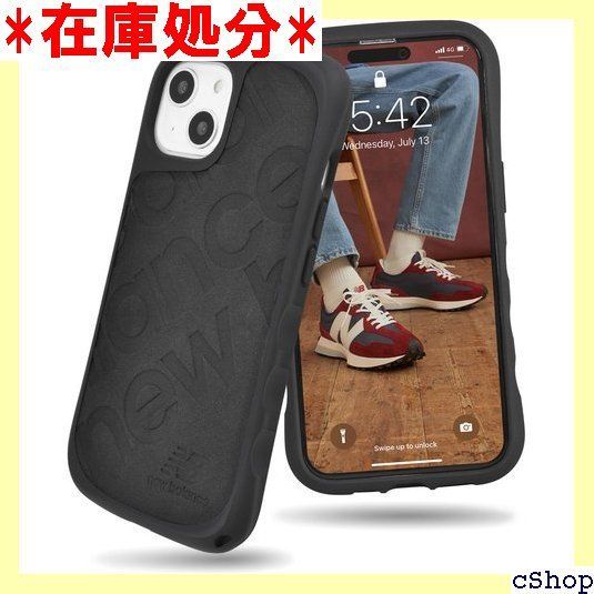 New Balance iPhone15 対応 ケース 耐衝撃 米軍MIL規格 ワイヤレス充電対応 ブランド スマホケース アイフォン15用 iiPhone 15用ケース 6.1インチ 背面/スタンプロゴ ニュー バランス ロゴ型押し ス ブラ