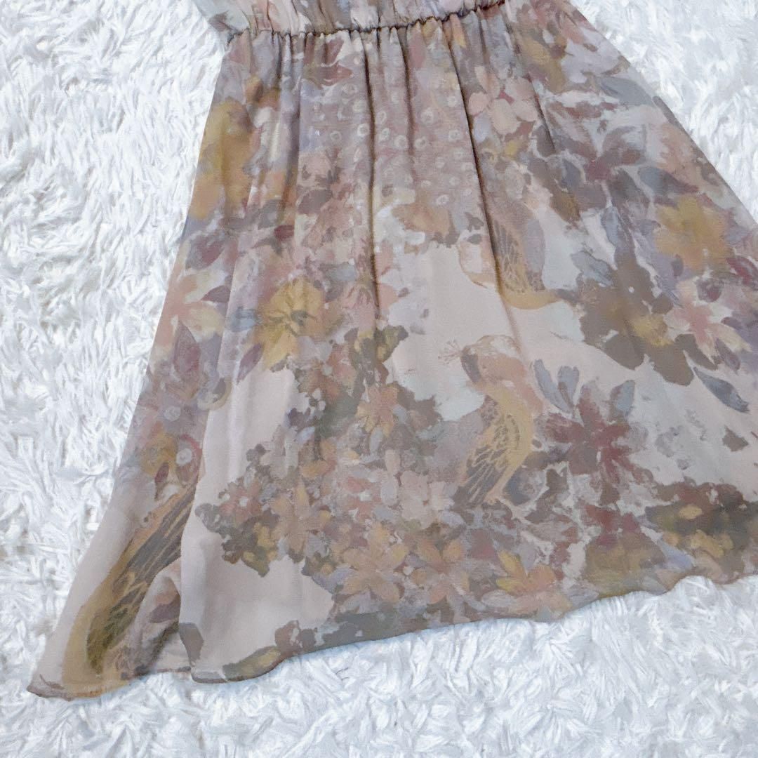 シルク100％ノー ノースリーブワンピース