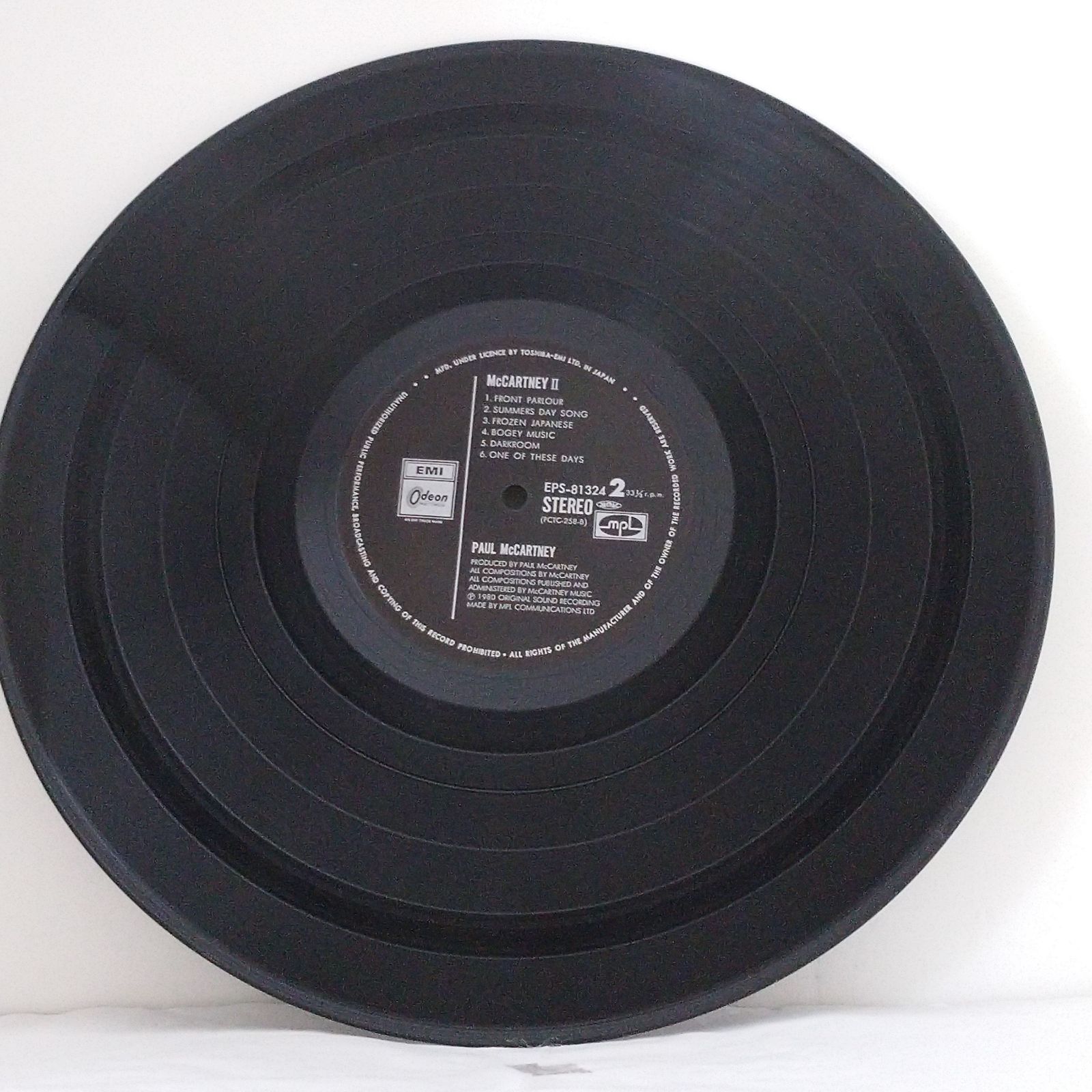 ポール・マッカートニー / McCARTNEY Ⅱ / 中古 帯無し LP